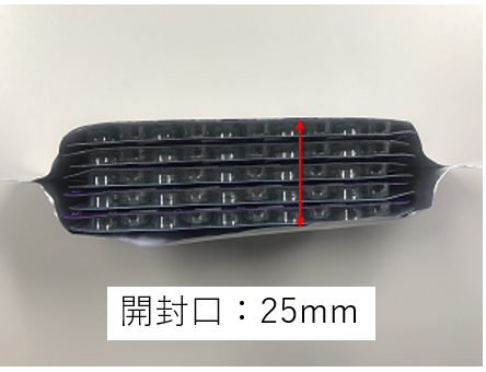 リニアオープン 実際のサイズ